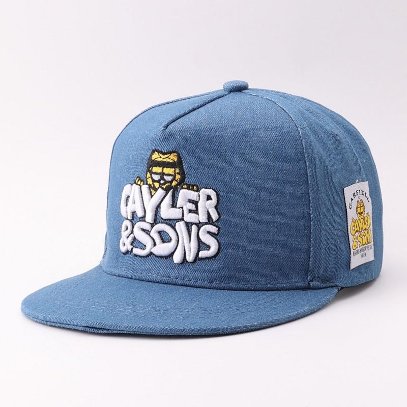 Flat Brim Baseball Cap Hip Hop Style Embroidered Sun Hat Men Women