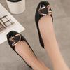 Модная женская обувь 2024 года, новые сандалии, женская сумка, топ, неглубокий носок, плоская обувь, повседневная рабочая обувь