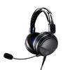 Audio Technica BK Gaming Stereo 4 Pole Mini ATH-GL3 Headset/Sealed Type/PC/PS4/PS5/Switch/Xbox One/Removable Micro/3.5mm Plug/