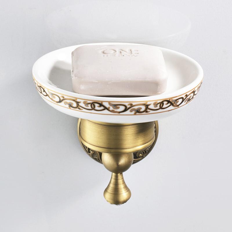 Мыльница для ванной комнаты, держатель для мыла из латуни, аксессуары для мыла в гостинице
