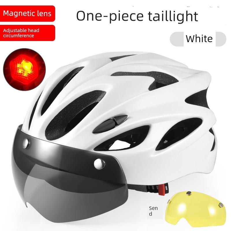 Men's and Women's Breathable Bicycle Goggles Helmet with Cycling
