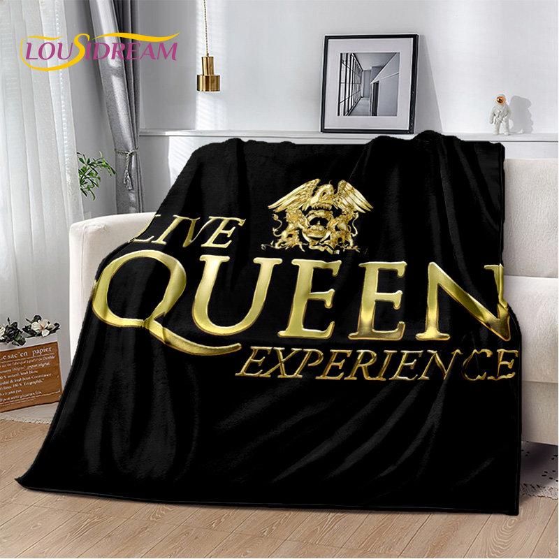 Фредди Меркьюри Queen-Рок-группа Мягкое Плюшевое Одеяло, Фланелевое Одеяло Плед для Гостиной Спальни Кровати Дивана Покрытие для Пикника
