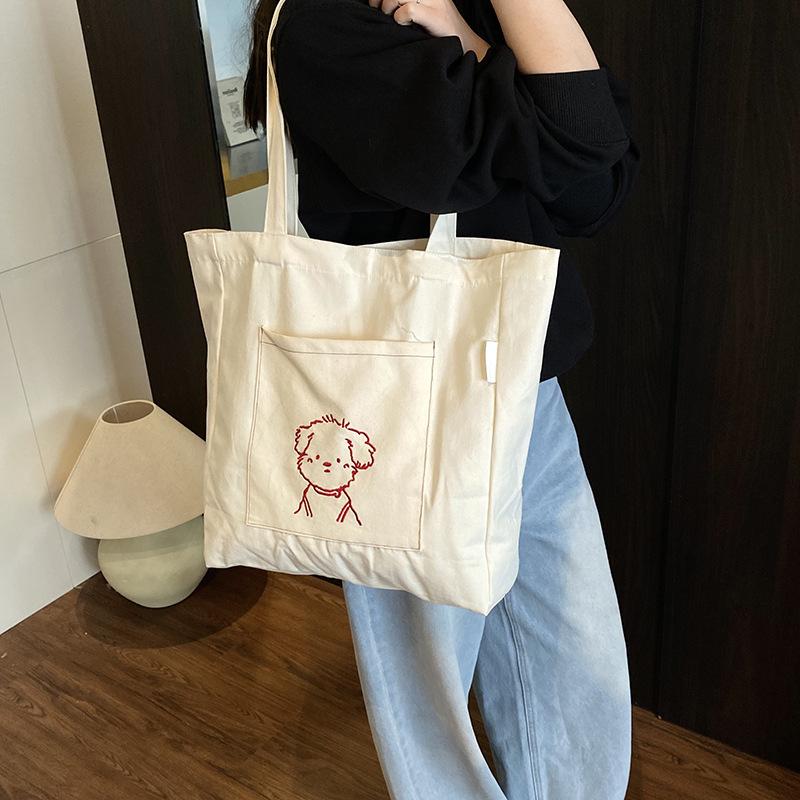 Новая женская универсальная повседневная сумка-тоут большой вместимости с принтом через плечо