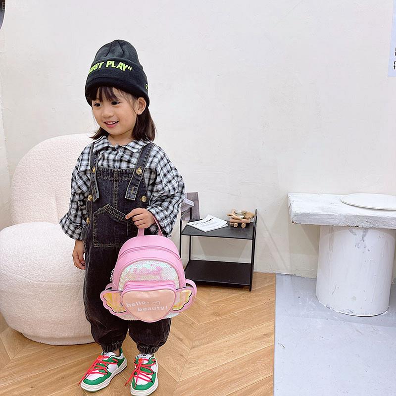 Cartoon Backpack Love Animal Kids Pu Book Bag With Impactresistant Fabric