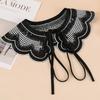 Lapel Fake Collar Shawl for Women Neck Decorative Chocker Necklace Women Detachable False Collar Doll Ladies Half Shirt Collars