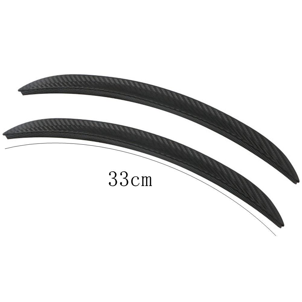 Волокнистый узор колеса брови защиты тела Защитная наклейка Противоударные полосы Автомобильная наклейка Мягкий клей украшения