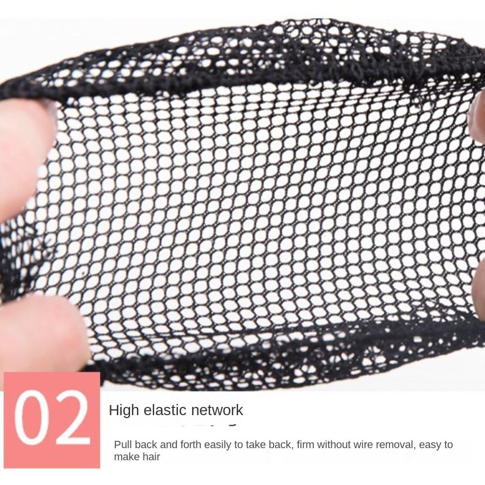 Модные головные уборы Балетная сетка для волос Повязки на голову Девушка Покрытие для пучка Снуд Эластичная сетка для волос Женщины