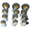 Heavy-Duty Rubber Swivel Caster Wheels