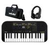 Color Set Color Headphones Bag Casio Electronic Keyboard SA51 SA50 Casiotone 32 Mini Keyboard Black White White Green Children Beginners Beginners