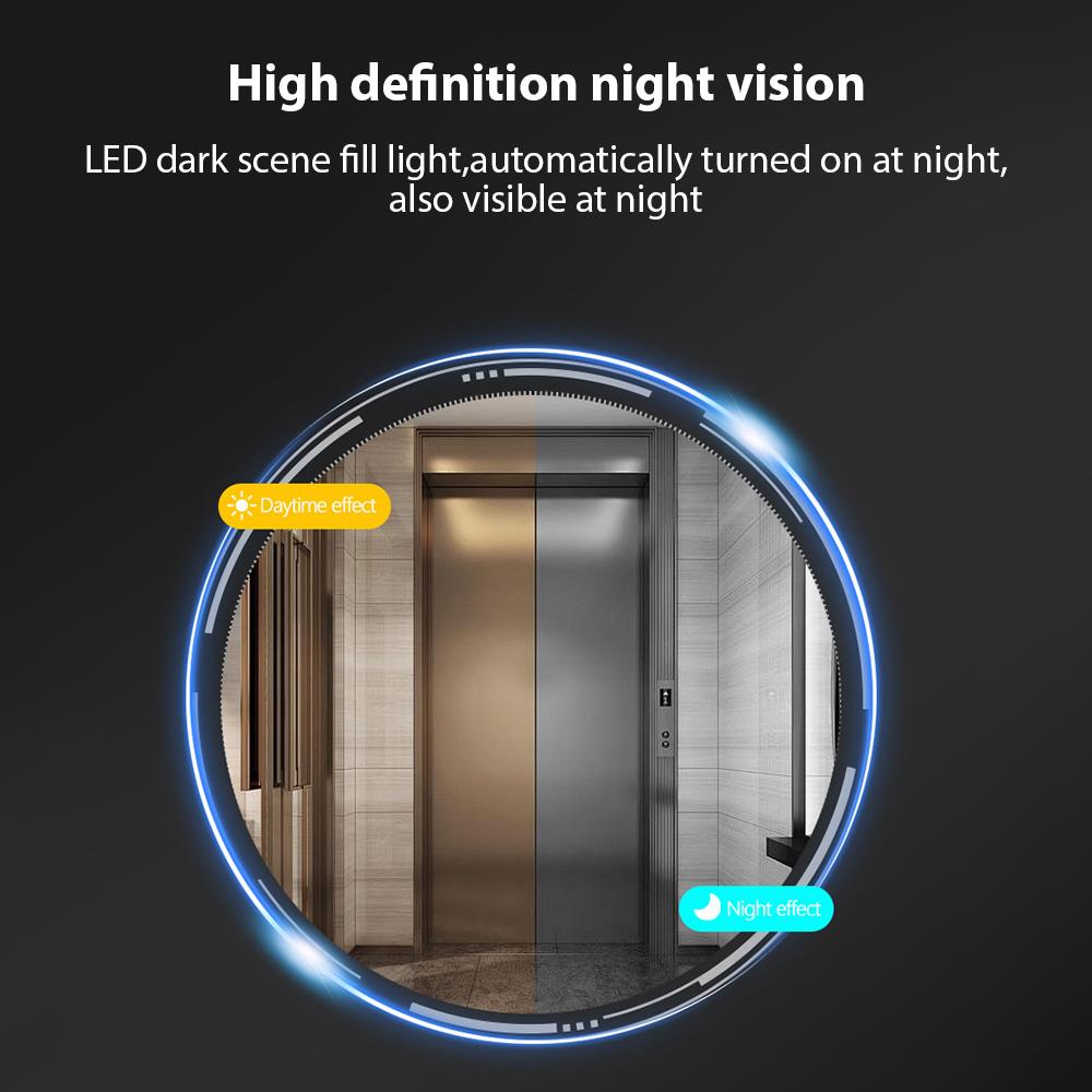 4,3-дюймовый IPS-экран, 2,4G, беспроводной визуальный дверной звонок с внутренней связью с экраном, беспроводное соединение BT