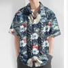 Summer Fashion Men's Shirt Beach Flower 3d Print Hawaiian Shirts For Men Casual Clothing New