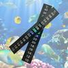 Temperature Measurement Stickers Adhesive Digital Fish Tank Fridge Sticker Temperature Control Stick-on Aquarium Thermometer