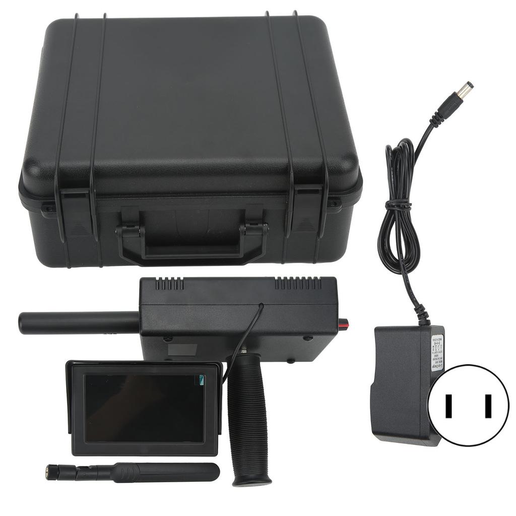 AC100-240V Metal Detector ABS Housing Sensitive Stable Quick Scanning Treasure Finder For Gold Silver Copper