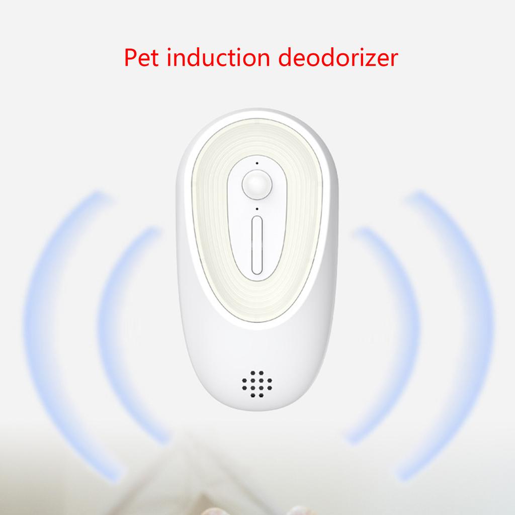 For Cat Litter Deodorizer Litter Box Deodorizer Automatic Pet Odor Eliminator with LED Lights Unscented for Smart Sensor