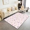 Erosebridal Black Girls Magic Area Rug 4'11" x 3'3" for Bedroom Living Room Playroom,African American Carpet,Princess with Wings Decorative