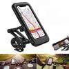 Car-Mounted Phone Holder, Suitable For Motorcycles And Bicycles, Waterproof, Shockproof, With Adjustable Height