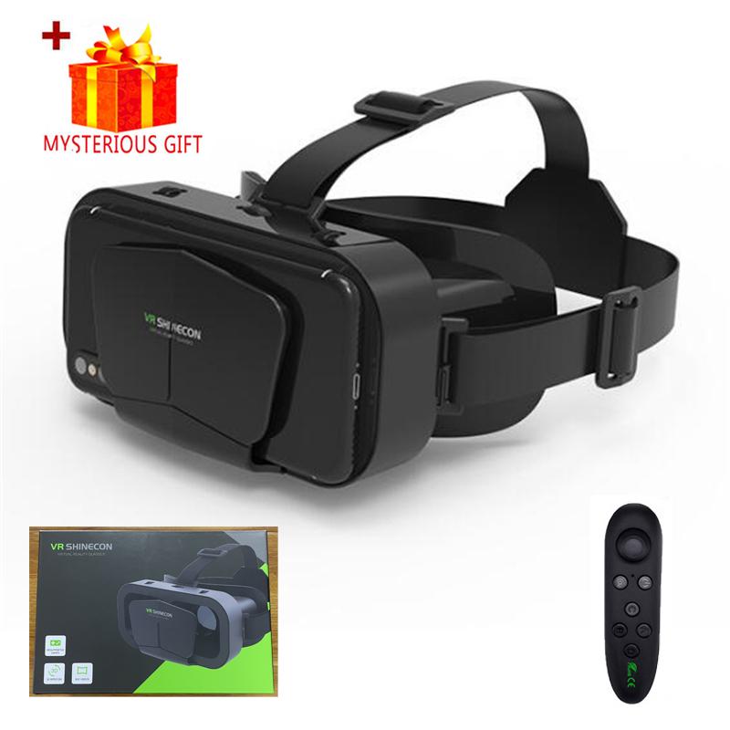 Очки виртуальной реальности Shinecon Viar VR Шлем 3D Устройство Очки Линзы Для Смартфона Умного Телефона Игра Мобильный Набор 5