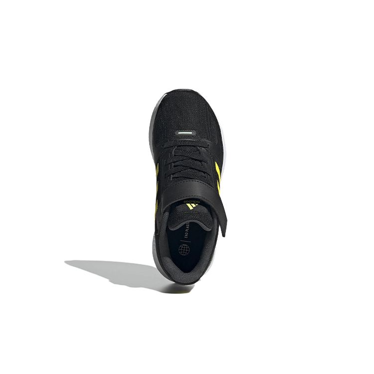 adidas Runfalcon 2.0 Little Kid Black Beam Желтые детские кроссовки Blue Core-Black Beam-Green HR1394