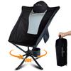 OUTREVO сумка для хранения под открытым небом с вращением на 360 градусов стул Outrevo [Revolver Plus], спинка, компактный, легкий, складной, стул с одним касанием, в комплекте,
