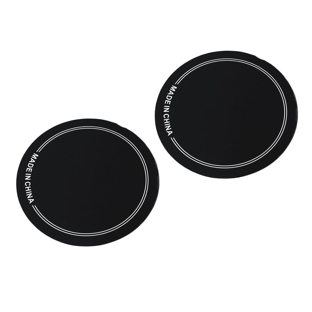 2шт. Пластырь для барабанной головки PET, износостойкий протектор для барабанной головки для репетиций, одинарный