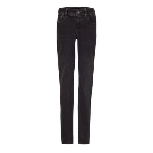 Diesel Womens/Ladies Mid Rise Straight Leg Jeans