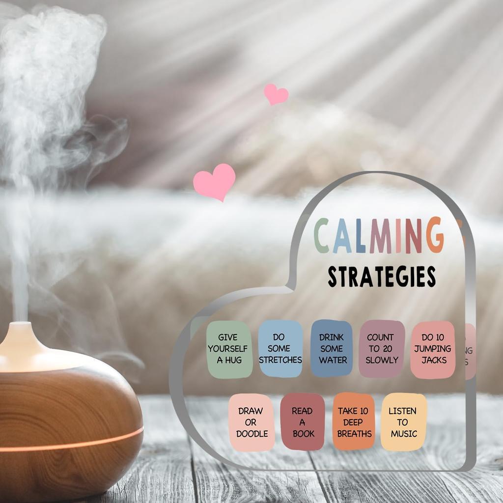 Mental Health Awareness Gifts Motivational Cheer Up Gifts Little Reminders Decor Sign Gentle Reminders Acrylic Signs