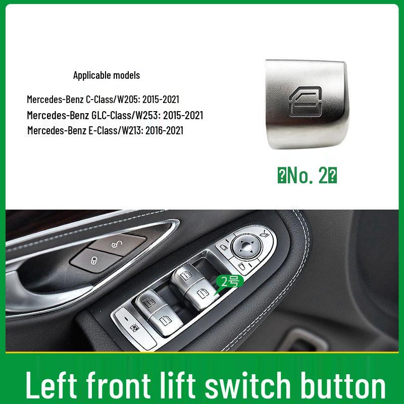 Premium Glass Lifter Switch for C-Class GLC W205 W253: Original Car Window Button