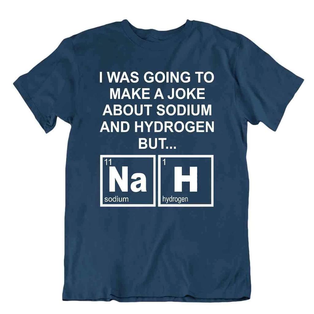 Chemistry Periodic Table Joke Shirt Hydrogène Soduium Bbf Comic Tee