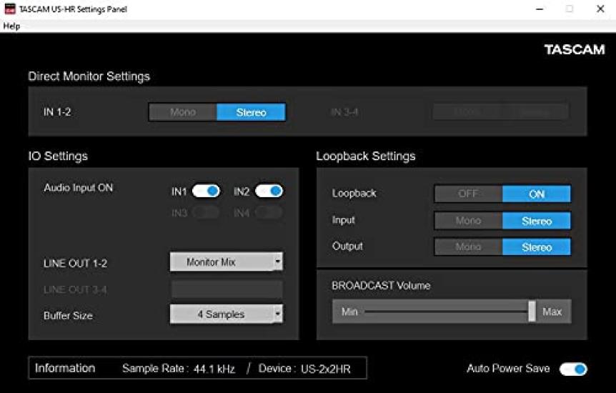 TASCAM Интерфейс USB высокого разрешения для создания музыки на YouTube, потоковая передача в реальном времени DTM US-2X2HR, 2 микрофона, 2 входа/2 выхода, 24 бит/192 кГц, аудио/MIDI