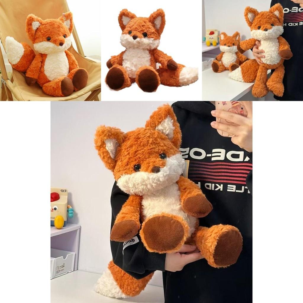 Running Fox Stuffed Animal Plush Toy For Girls Sleep Aid Birthday Gift