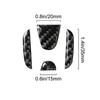 16-19 Self-adhesive Protection Cover Car Steering Wheel Sticker Car Decal Decoration Carbon Fiber
