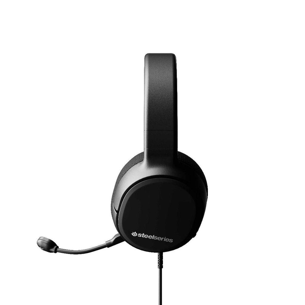 Игровая гарнитура SteelSeries с микрофоном, проводная, герметичная, совместимая с ПК, PS5 и PS4, переключатель Arctis 1 61427