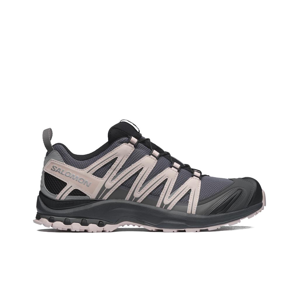 SALOMON XA Pro 3D Comfortable Soft Low-Top Running Shoes Unisex Sneaker Quiet-Purple Rock-Grey Black 491841