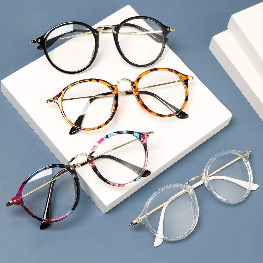 Unisex Flexible Vintage Glasses Frame Flat Mirror Glasses Eyeglasses Eyewear