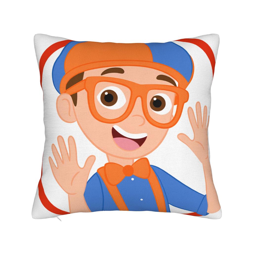 Cartoon B-Blippiing Pillow Case Custom Pillow Cover Kawaii Pillowcases For Sofa Bedroom Home Decor