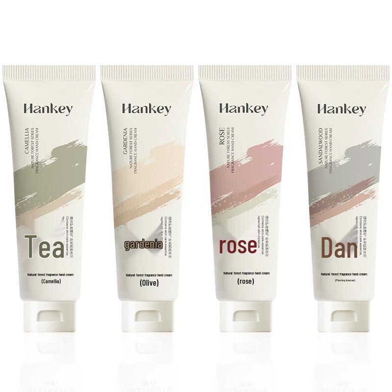 Han Ji Natural Forest Moisturizing Hand Cream - Gardenia, Sandalwood, Rose, Camellia Scents