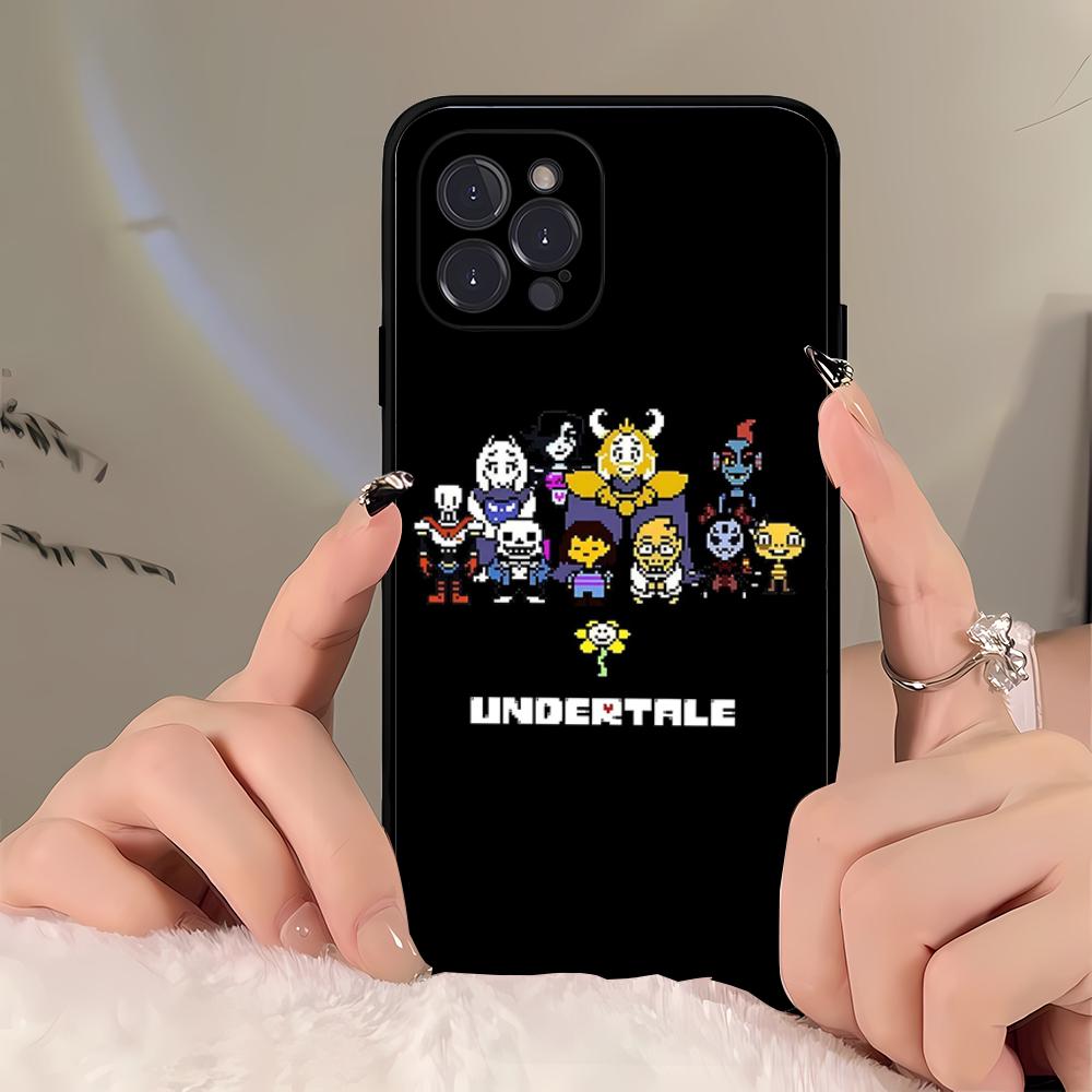 Чехол для телефона U-Undertale для iPhone 16 15 14 11 12 13 Mini Pro XS Max Чехол 6 7 8 Plus X Funda Shell