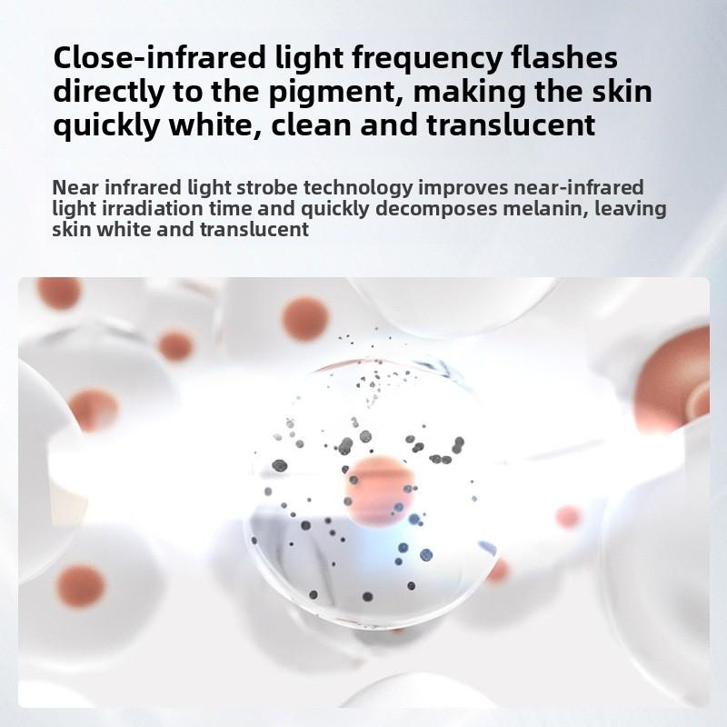 Milk Light Beauty Instrument Бытовой фотонный прибор для омоложения кожи Очернение и омоложение Носогубные складки Подтяжка Укрепление Белый блеск