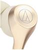 Audio-Technica ATH-CKS550XiS CG Wired In-Ear Earphones for Smartphones, Deep Bass, High-Resolution Audio Compatible, Champagne Gold