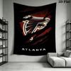 Atlanta Falcons Wall Tapestry Aesthetic Wall Hanging Printed Fabric Blanket Decorative Tapestries for Bedroom Living Room Home Decor