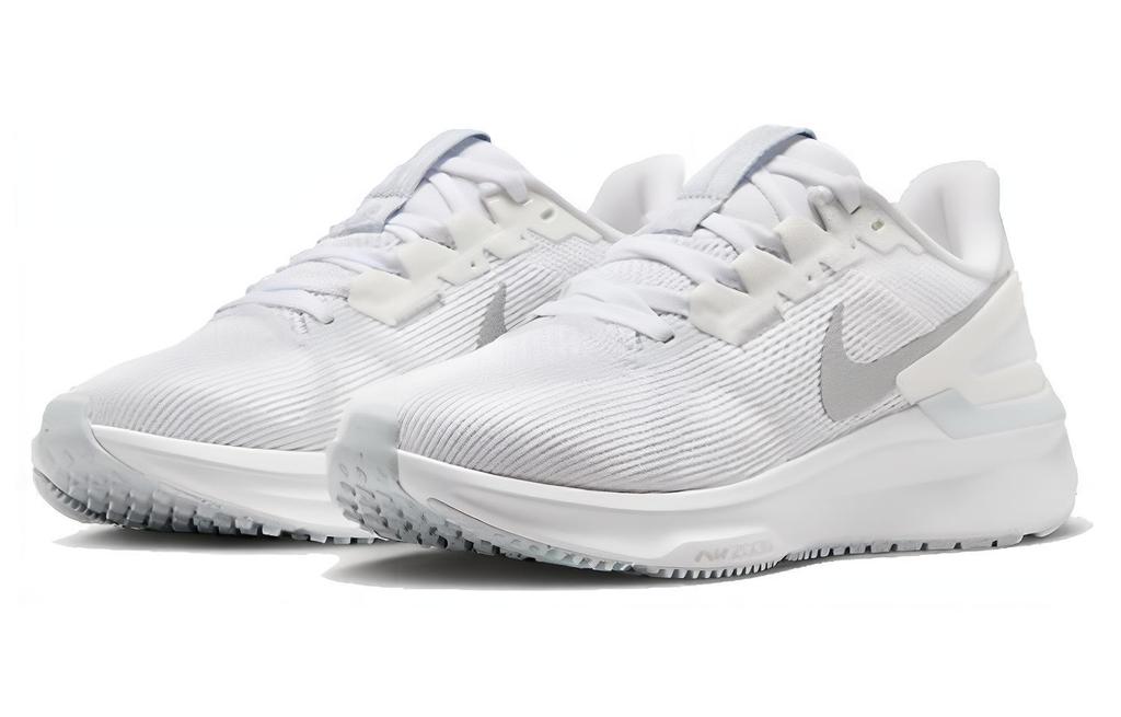 Nike Zoom Structure 25 Белый Металлик Серебристый Женский DJ7884-101