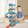Car Parking Garage Toy Interactive Vehicle Racing Car Ramp Assembly Game Preschool Educational Traffic Toys for Children