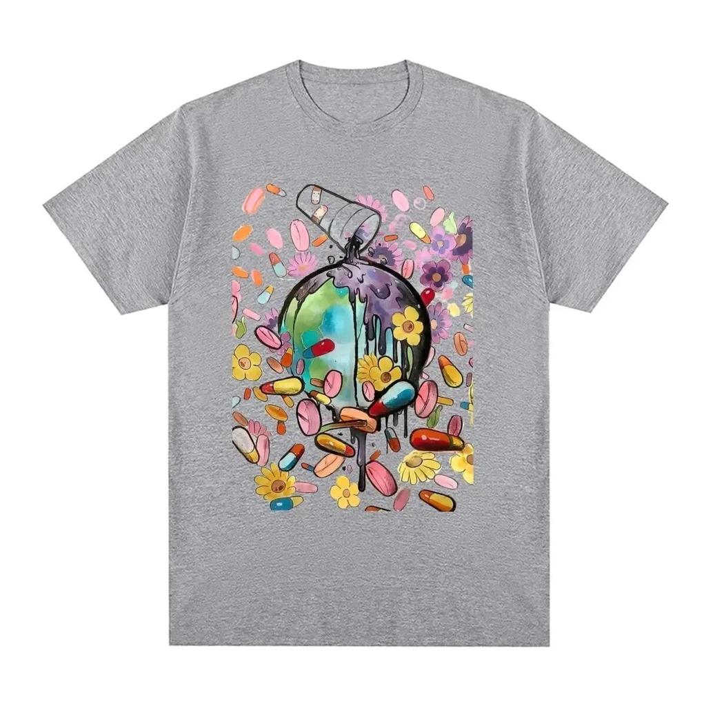 Rapper JUICE WRLD Graphic Cotton T Shirt Unisex Women Hip Hop Tee Fashion Short Sleeve Tshirt 2024 Summer Oversized T-shirts Tops