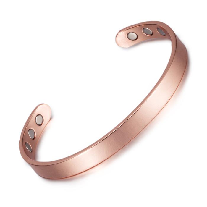 Ikuinen Magnetic Pure Copper Bracelet Men Adjustable Cuff Bracelets Arthritis Health Energy Charms Bracelets Bangles for Women