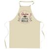 Tablier de cuisine - Giulia (Planetee) - Impression bretonne - Coton résistant - Liens ajustables