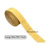 Decorative Adhesive Foam Molding Trim 10m Length Wallpaper Corner Strips for Ceiling Wall Luxurious 3D Floral Pattern