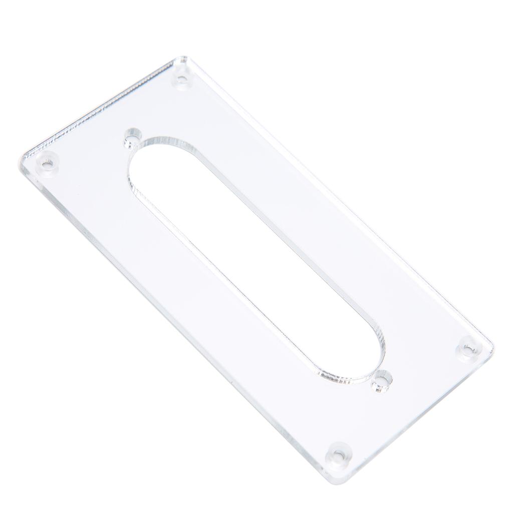 Guitar Pickup Cover Acrylic Frame Mounting Ring Accessory Replacement for Electric