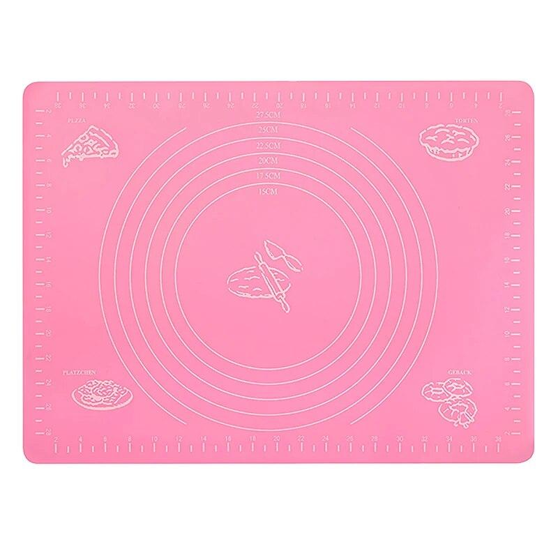 Силиконовые кондитерские доски 40*30 см, нескользящий коврик для замешивания теста, подушечки для раскатки стола для выпечки