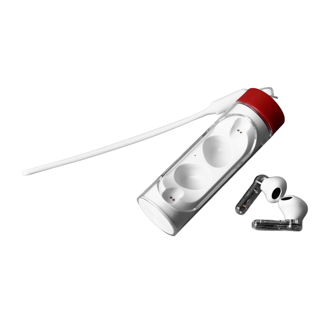 Wireless Earbuds Noise Reduction Transparent Rotating Wireless Earphones for Sports Running Workout