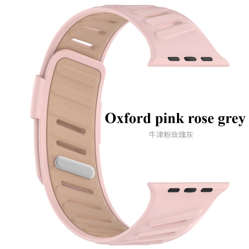 Силиконовый спортивный ремешок для Apple Watch Ultra 49 мм, браслет с наклонной застежкой для iWatch Series 10 46 мм 9 8 7 6 5 4 SE 42 мм 44 мм 45 мм, ремешок с наклонной застежкой